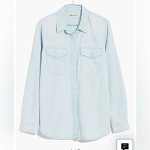 Madewell Denim Button-Up Shirt
